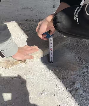 钢筋保护层厚度直接检测